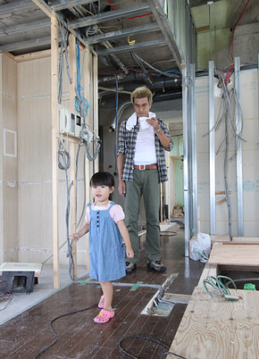 現場見学の様子