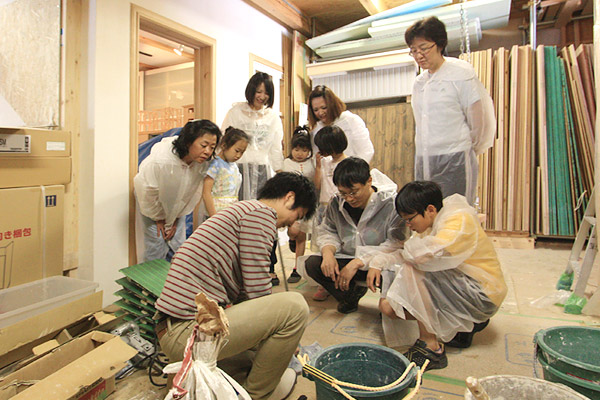 DIYの様子