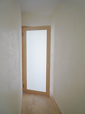 施工の様子／建具