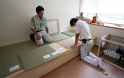 タタミ収納