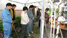 京都市山科区椥辻 横田満康建築研究所の事務所入口