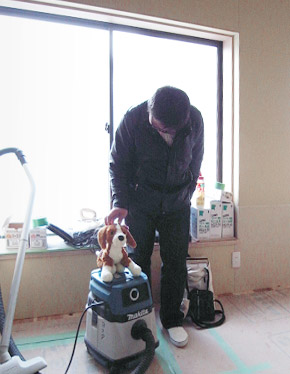 ご主人とチコ
