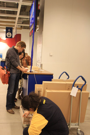 大阪IKEA（イケア）鶴浜キッチン購入の様子